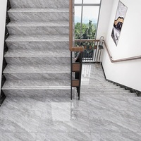 Carrelage en marbre brillant antidérapant de qualité supérieure, s'adapte aux escaliers, 470x1200mm/ 470x1350mm