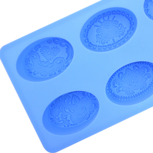 Mhc OEM lá hình Silicone xà phòng khuôn tùy chỉnh tạo ra xà phòng khuôn mẫu với logo trong khuôn mẫu - Product Image 4