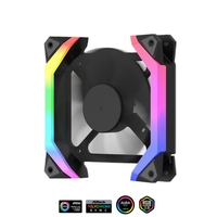 Ventilador de caja de refrigeración SAMA SP120ARGB flujo de aire máximo 28,34 CFM ventilador de PC con rodamiento hidráulico para cajas de computadora