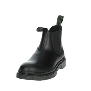 Stivaletti bassi da donna neri JL32532A Slip-On alti stivali da neve classici stile Chelsea plat in cotone plat PU per l'autunno/inverno - Product Image 6
