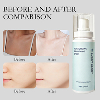 Concealer BB ringan cakupan tinggi, Foundation wajah dasar Pencerah pemutih pelembab fitur pencerah wajah