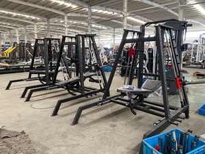 Gym club 45 degrés presse à jambes et hack squat combo machine exercice de fitness - Product Image 6