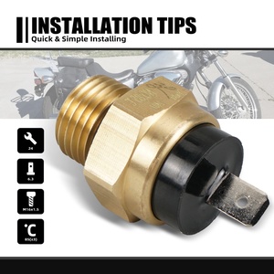 निecnc रेडिएटर प्रशंसक थर्मो स्विच के लिए <span class=keywords><strong>1100</strong></span> भावना 750 एयरो vt750 सुपर हॉक 1000 vtx1300 vtx1300 vtx1800 - Product Image 5