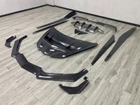 Kit carrosserie en fibre de carbone C8 Z06, lèvre de pare-chocs avant, aileron arrière pour Corvette C8 Z06 Eray 2023-25
