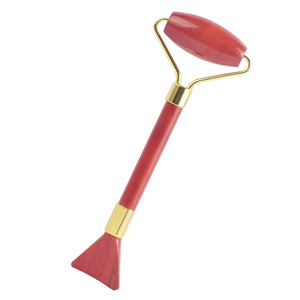 Authentique Jaspe Rouge Massage Du Visage à Double Tête avec <span class=keywords><strong>Gua</strong></span> <span class=keywords><strong>Sha</strong></span> Conseil <span class=keywords><strong>Jade</strong></span> Rouleau pour <span class=keywords><strong>le</strong></span> visage - Product Image 1