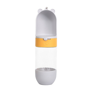 Portable Pet Water And Food Cup Dual Use For Dogs Cats With Leak Proof Design Travel Feeding <b>Bottle</b> - Product Image 5