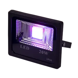 Hot Sale RGB Free Sample Manufacture Wholesale Flood Work Light Transmission Tempered Glass LED Flood Light High Output