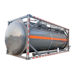 Contenedor Cisterna ISO de 20FT 40FT para Productos Químicos, Sodas, Ácidos, Líquidos Inflamables, de Acero Inoxidable para Mercancías Peligrosas - Product Image 1