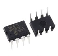 Microcontrolador nuevo y original PIC12F675, Chip IC de microchip MCU 8BIT 1.75KB DIP8 PIC 12F675, 1/P, 1/2, 1/2, 1/2, 1/2