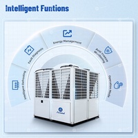 Refroidisseur modulaire à air 65/100/130 kW, commercial et industriel, écologique, avec compresseur hérmétique à spirale R410a CE