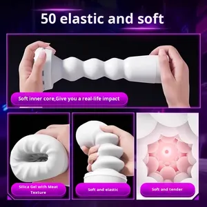 Mecha savaşçı tam otomatik teleskopik erkek Masturbator fincan süper sıkı yüksek uyarıcı titreşim yetişkin malzemeleri seks ürün - Product Image 4