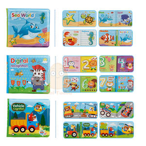 Libri da bagno per bambini libri da bagno impermeabili giocattoli da bagno per l'acqua giocattoli educativi per l'apprendimento precoce libri da bagno regalo per bambini piccoli - Product Image 4