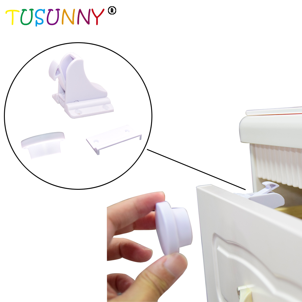 Магнитный замок для ящиков и шкафов для безопасности детей