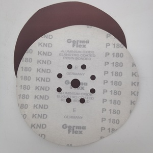 Disco Abrasivo de Óxido de Aluminio Rojo Diamante con Velcro, Disco de Lijado de 4 <span class=keywords><strong>Pulgadas</strong></span>, Grano 40 OEM # -2000 #   Garantía de 3 años personalizable - Product Image 6