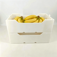Emballage écologique ventilé réutilisable en plastique avec impression personnalisée et remplissage minéral pour avocat, raisin et légumes
