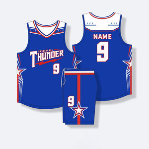 Snelle Verzending Gesublimeerde Mannen Op Maat Gemaakte Omkeerbare Blanco Basketbalkleding Jersey Basketbaluniform Op Maat Gemaakte Basketbalsportkleding - Product Image 1