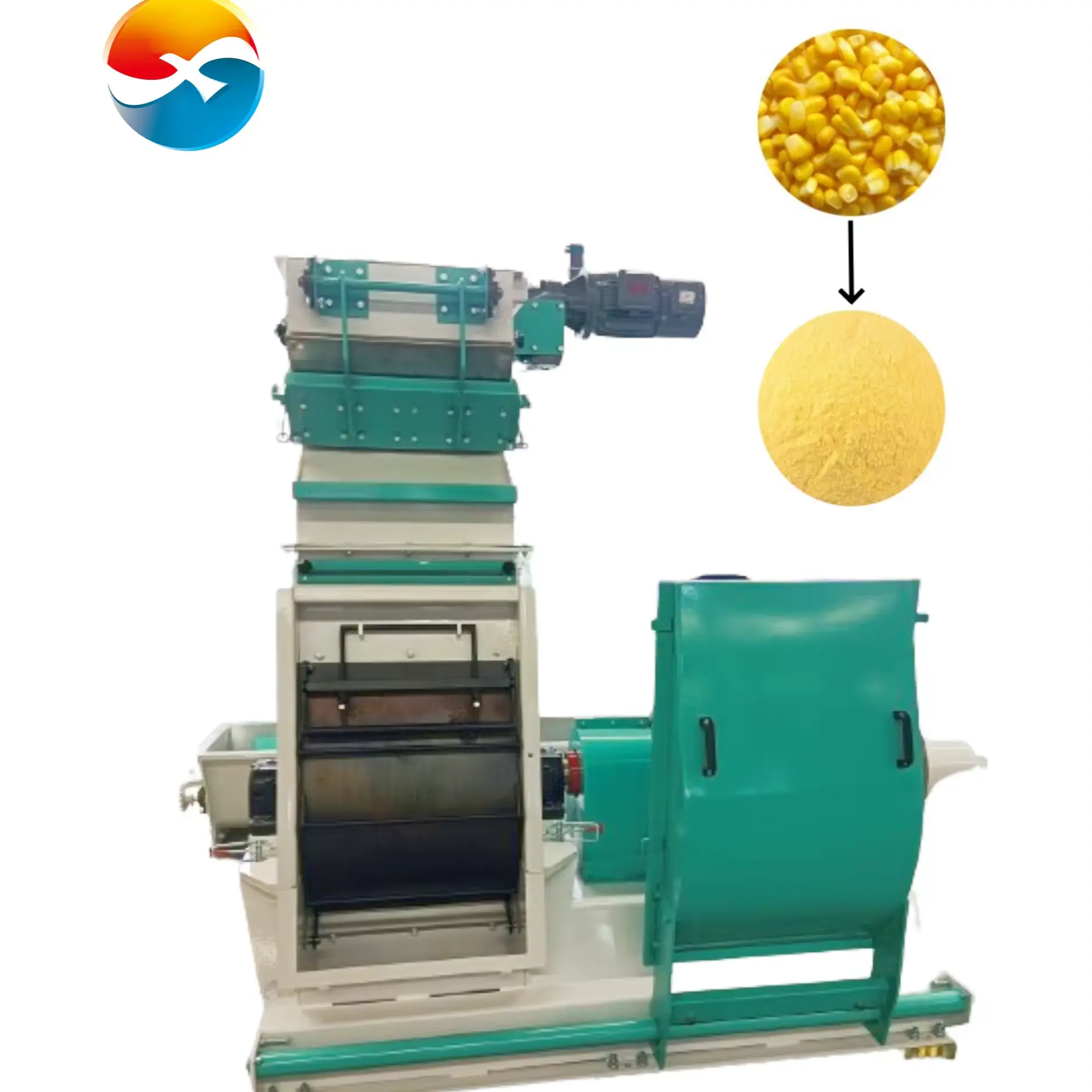 Technology Production New High-End Listing China Rice Husk Gold Grain Grinding Machine