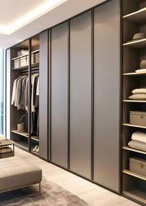 ตู้เสื้อผ้าห้องนอนใหญ่สไตล์อิตาเลียนโมเดิร์นมินิมอลหรูหราแบบพับได้คุณภาพสูงอเนกประสงค์พร้อมที่เก็บของ - Product Image 6