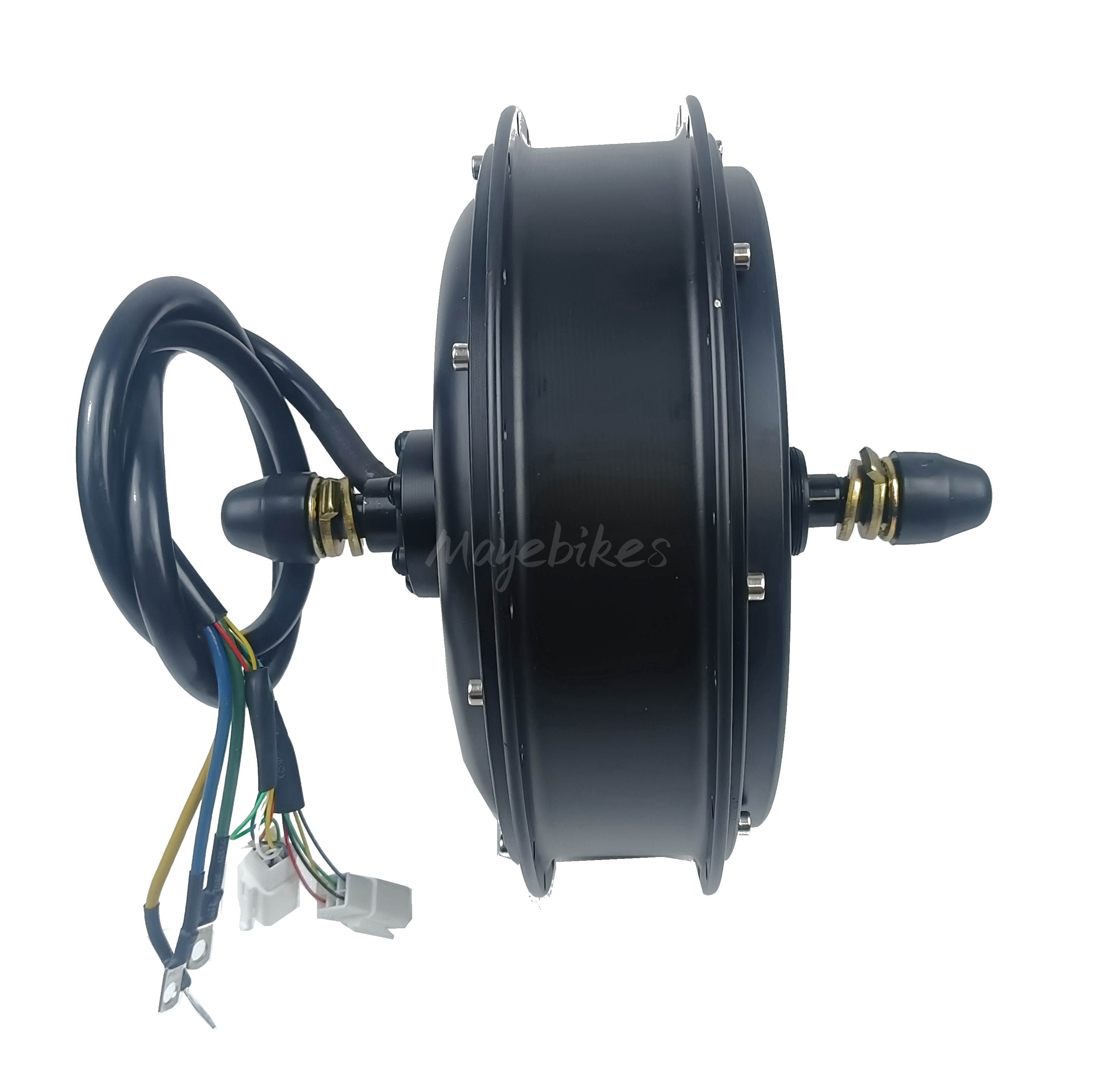 電動モータハブ5000w48V 5kw72vブラシレスギアレスオートバイダート 