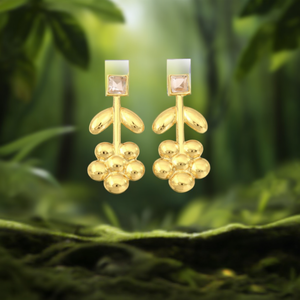 Boucles d'oreilles pendantes tendance E350-E200-0322G - Product Image 3