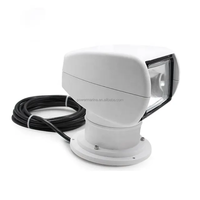Projecteur de bateau 12V 24V, fournitures marines, télécommande sans fil, étanche, projecteur de recherche maritime