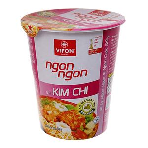 Vifon Ngon Ngon Kimchi 60g X 24 <b>Cup</b> (Halal) - Product Image 1