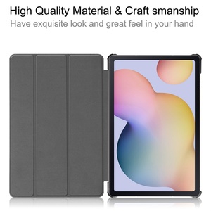 Fonction de réveil intelligent, étui en cuir PU avec support pour tablette <span class=keywords><strong>samsung</strong></span> <span class=keywords><strong>galaxy</strong></span> <span class=keywords><strong>tab</strong></span> T720 <span class=keywords><strong>s5e</strong></span> - Product Image 6