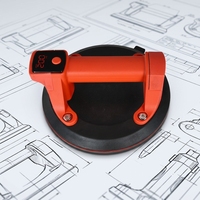 Nouvelle ventouse sans fil de 8 pouces avec batterie au lithium 3,7 V DT-ESC200 de qualité industrielle pour carreaux de céramique ou verre