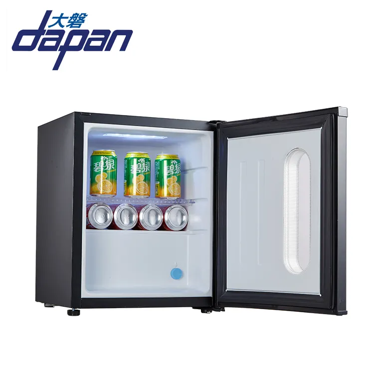 맞춤형 압축기 기반 냉각 미니 바, 호텔 미니 바 단일 도어 미니 냉장고 20 리터 전기