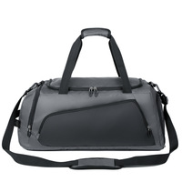 Tas Duffel Taktis Olahraga Gym Perjalanan Unisex Anti Air Logo Kustom Fashion Pabrik Grosir 2026 Bahan Kanvas Poliester