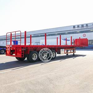 Promotion : Semi-<span class=keywords><strong>remorque</strong></span> plateau extensible 2, 3 ou 4 essieux, haute qualité, <span class=keywords><strong>prix</strong></span> usine, longueurs 40, 60, 80 pieds, à vendre - Product Image 4