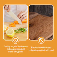 Nouvelle planche à découper de cuisine schneidebrett planche à découper en paille de blé en plastique personnalisée pour gadgets de cuisine
