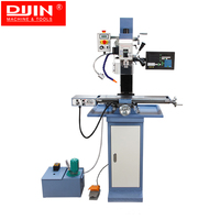Machine de fraisage et de perçage à vitesse variable WMD25V avec composants de base à engrenages, table de travail 700x180mm, prix compétitif