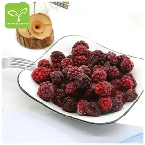 High Quality 100% Natural Products IQF Organic frozen blackberries fruits with Packaging
