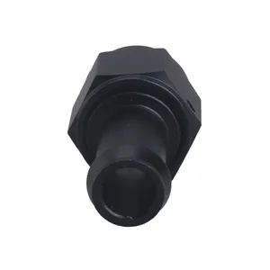 Nieuwe YOMI Barb Swivel Slangadapter Fitting Zwart Aluminium Recht Vrouwelijk AN6 AN8 AN10 tot 3/8 1/2 1/4 - Product Image 6