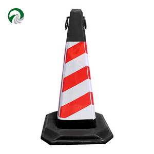 Xzl tùy biến Mỹ Canada xây dựng đường cô lập Nón Đỏ PVC an toàn nón cho giao thông đậu xe nón - Product Image 1