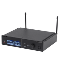 Récepteur sans fil professionnel double UHF SLX-D+ SLXD4D+ KSM11 avec BETA58A True Diversity pour les performances sur scène et en église