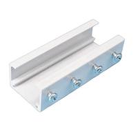 Accessoires personnalisables de rail de rideau électrique de maison intelligente Rideaux motorisés fournis par l'usine Alliage d'aluminium enduit de poudre pour
