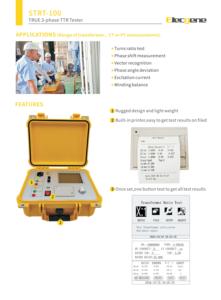 STRT-100 Medidor de Relación de Transformación de Transformadores Especiales de Alto Rendimiento IP67 de Amplio Rango - Product Image 6