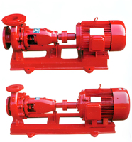 Pompe à incendie de moteur diesel de l'eau de machine de livraison centrifuge d'alimentation horizontale d'usine