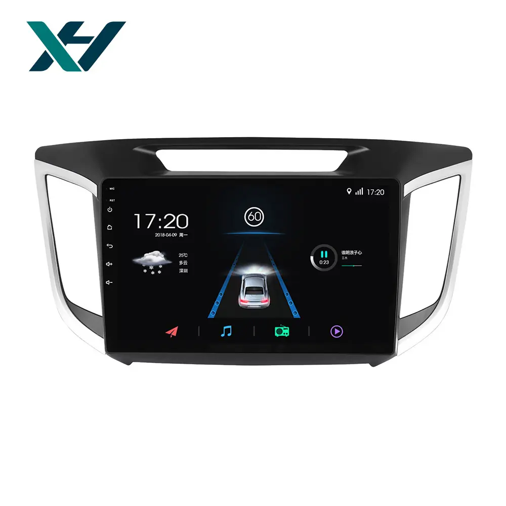 For Hyundai IX25 2014-2019 Car Radio Multimedia Video Player Navigation GPS Android 10 2din