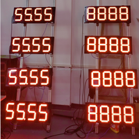 Señales de precio de gasolinera LED 88,8 señal digital para gasolinera