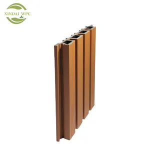 XINDAI Wpc Wood Decorative Cladding Wall Covering Outside Exterior Siding Panels Exterior Wall Cladding