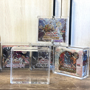 SHP personnalisé <span class=keywords><strong>YO</strong></span> GI OH couvercle magnétique résistance aux UV acrylique yugioh booster boîte protecteur vitrine pour <span class=keywords><strong>YO</strong></span> GI OH - Product Image 2