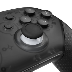 EXtremeRate <span class=keywords><strong>Robot</strong></span> Manettes Analogiques Blanches et Noires de Remplacement, Joysticks 3D pour Manette <span class=keywords><strong>Nintendo</strong></span> Switch Pro - Product Image 4