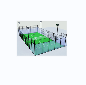 Pista de Tenis Panorámica Popular para Exteriores, de Acero Galvanizado, para Pádel Individual y Doble - Product Image 4