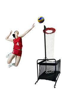 Peralatan latihan pengatur bola voli, jaring Setter voli dengan 2 Target ukuran 5 sudut - Product Image 5