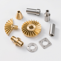 Pièces en aluminium usinées sur machine CNC professionnelle, fraisage à haute vitesse et tournage de précision pour prototypes métalliques avancés