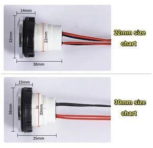 22MM30MM ustensiles de cuisine cuisinière <span class=keywords><strong>bouton</strong></span> de commutation d'allumage étanche et résistant <span class=keywords><strong>à</strong></span> l'huile cuisine cuisinière commerciale interrupteur autobloquant - Product Image 6