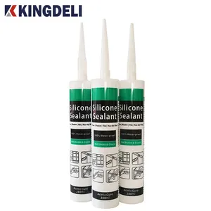 Price Acetic sealant RTV Adhesives Water Resistant GP Clear silicone adhesive for Caulking